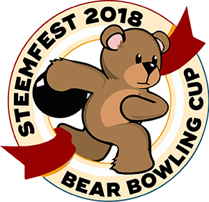 bear bowling